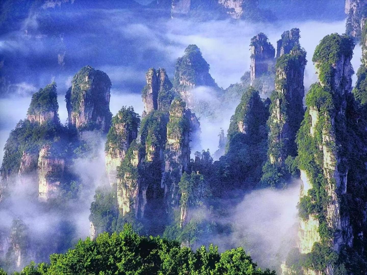 Yijingju Humanistic Inn Zhangjiajie Bagian luar foto