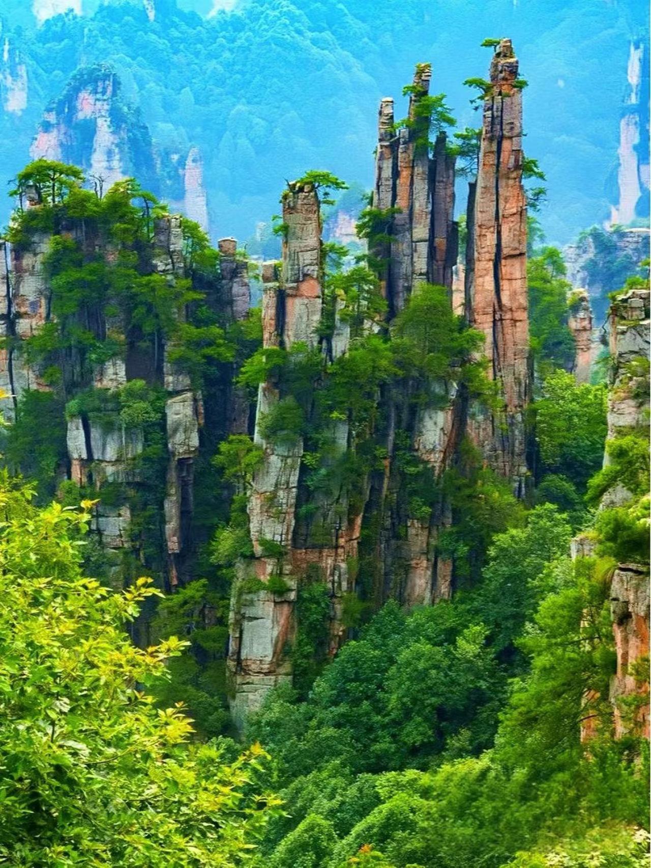 Yijingju Humanistic Inn Zhangjiajie Bagian luar foto